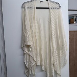Lightweight shaw swim cover cardigan